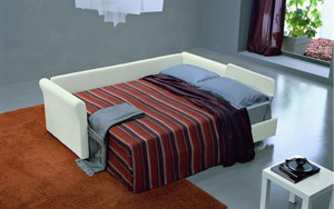 Meta Design Schlafsofa Mago Polyesterbezug als Doppelbett